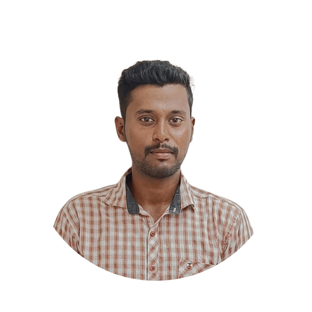 Mr. Jagadeesh, Quantity Surveyor at Urbanspace Builders, managing cost estimation and budgeting for residential projects in Chennai.