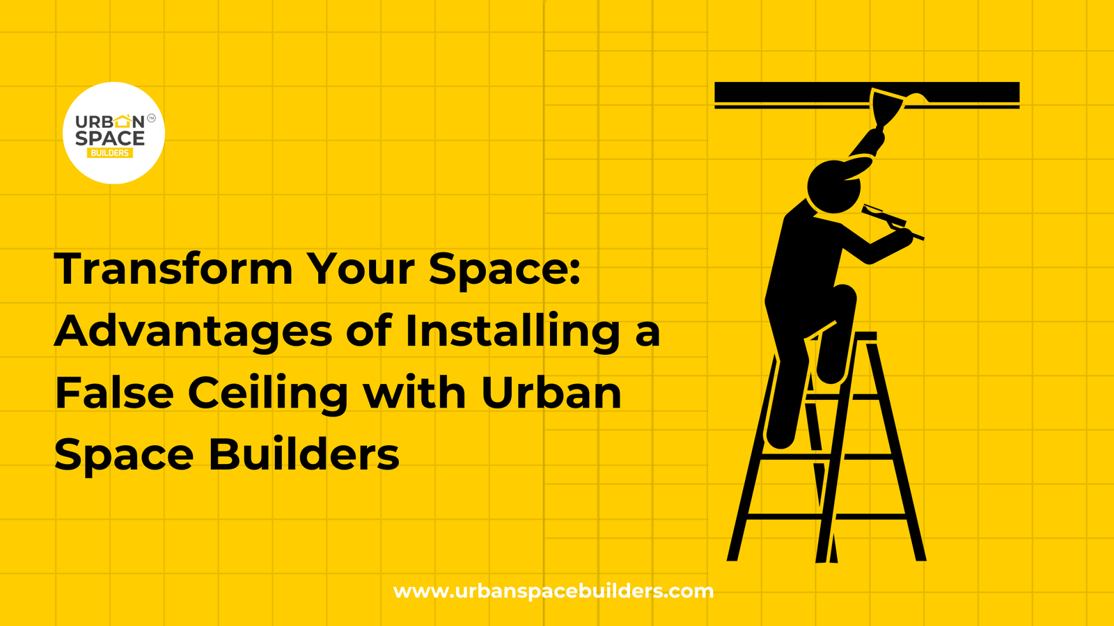 Architectural false ceiling design by Urbanspace Builders, enhancing residential interiors with modern and stylish elements in Chennai.